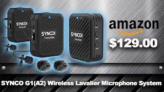 Affordable wireless microphone system: SYNCO G1 (A2) Honest Review & Test