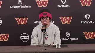 QB Jayden Daniels Speaks to the Media After Practice | Washington Commanders