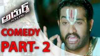 Adhurs Back to Back Comedy Scenes P2 - Jr. NTR, Nayanthara, Sheela - Aditya Music Telugu