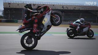 RIDE 5 |  MV Agusta Superveloce 1000 Serie Oro Race Around Estoril!!!!