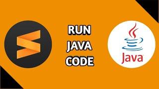 How to Run Java Program in Sublime Text Editor ?