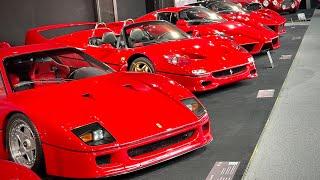 World's CRAZIEST Private Car Collection: Ferrari Big Five, Maybach Exelero, 2x CLK GTR...