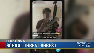 St. Pete teen arrested for Snapchat threat