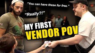 My First Pokemon Card Vendor POV Video!