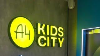 А4 кидс сити.  я провел день в А4 kids city.