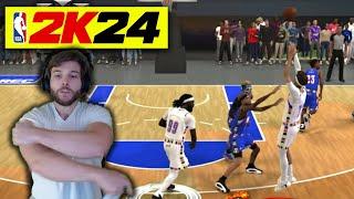 16 Points in the First Half! | NBA 2K24 Rec Game