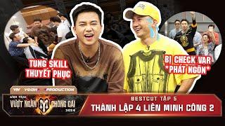 Bùi Công Nam TUNG SKILL *Ngôn Ngữ*, Đinh Tiến Đạt Bị CHECK VAR "Phát Ngôn" | BEST CUT ANH TRAI 2024