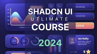 ShadCN UI  Full Course 2024 + NExt JS + React + Tailwind