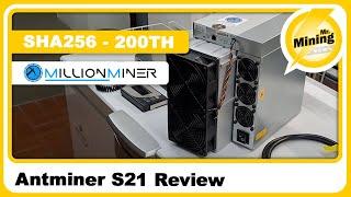 Antminer S21/200 ths Review! Vermutlich der Erste im Deutschen Raum  von Millionen Miner