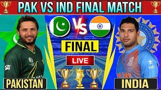 Pakistan vs india Legends Final Match score and Commentary | ind vs Pak Final match preview