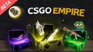 CSGOEMPIRE CASES! (**EXCLUSIVE BETA ACCESS**) We are hooked for life now
