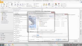 Exporting your Outlook file (folders, emails, contacts, etc)