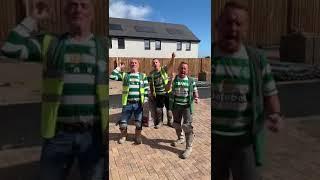 your stadium is broken sung by 3 celtic fans