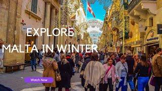 Malta winter smallest & warmest county #malta #winter