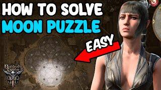 How To Easily Solve Moon Puzzle In Baldur's Gate 3 | Nightsong Quest (Fastest Way)