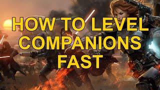 How to level up your companions fast in Star Wars: The Old Republic