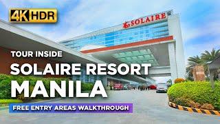 FREE Entry Areas at SOLAIRE RESORT Manila | Tour Inside Entertainment City's Top Luxury Hotel