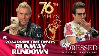 Primetime Emmys 2024 Runway Rundown – FASHIONABLE, FASHIONABLY UNWRAPPED UNDRESSED by Pol’ & Patrik!