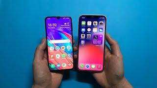 Galaxy A40 vs iPhone 12 - Speed Test!