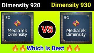 Dimensity 920 vs Dimensity 930 | Dimensity 930 vs Dimensity 920 Comparison