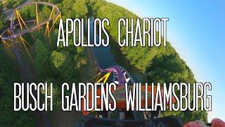 Apollo's Chariot (4K Hypersmooth POV) Busch Gardens Williamsburg