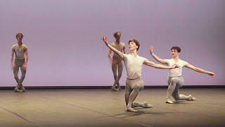 Cours de Danse classique Garçons 3 / tours, chorégraphie / Conservatoire de Paris (ballet boys)