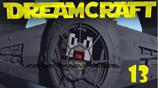 Minecraft | Dream Craft - Star Wars Modded Survival Ep 13 "SPACESHIP MOD GONE WRONG"