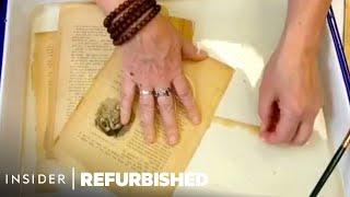 How 100-Year-Old Books Are Professionally Restored | Refurbished