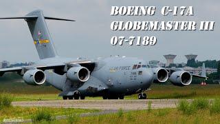 US Air Force C-17A Globemaster III landing/takeoff