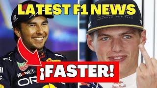 SERGIO PEREZ is FASTER than MAX VERSTAPPEN. WHY? | F1 NEWS NITROWORLD