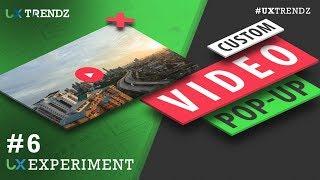 Custom FullScreen Video Popup | Video Popup |  HTML & CSS Tutorial (2019) [EP #6]