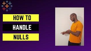 Tableau Dealing With Nulls | LOD | Table Calculations