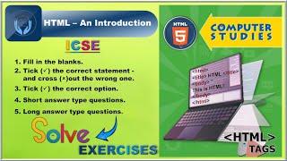 Learn HTML for Beginners | HTML Tutorial | HTML with Notes.  #computer #html5 #ics #cbse