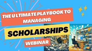 The Ultimate Playbook to Managing Scholarships | Reviewr Webinar