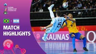 Brazil v Argentina | FIFA Futsal World Cup 2021 | Match Highlights