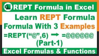 #219-How to use REPT Formula in Excel with 4 Examples