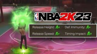 100% GREEN JUMPSHOTS! BEST JUMPSHOTS FOR META BUILDS IN NBA 2K23