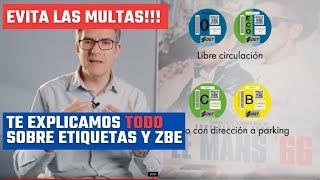 ETIQUETAS DGT | TODO sobre el lío de las EMISIONES y las MULTAS