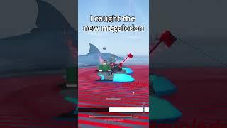 "The NEW MEGALODON IS HUGE" #roblox #robloxfisch #fische