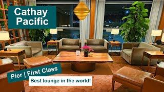 Cathay Pacific First Class lounge | Best lounge in the world?!