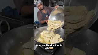 Vegetable Maggi Making in Bulk|| Indian Street Food