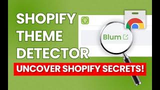  Free Shopify Theme Detector Chrome Extension | What Shopify Theme is That??