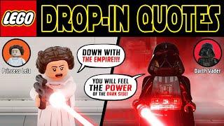 The Best DROP-IN QUOTES in 'LEGO: The Skywalker Saga'