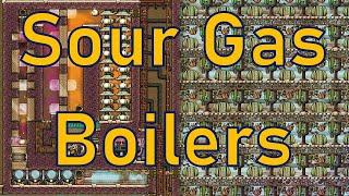 Oxygen Not Included - Tutorial Bites - Sour Gas Boilers