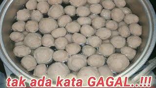 Resep bakso super padat kres dan kenyal 10:1 (resep rahasia)