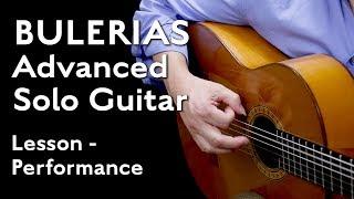 Intermediate/Advanced Bulerias Guitar Solo Lesson Performance