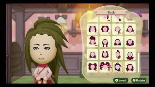 Miitopia Switch Demo - Checking out the Make-up and Wigs!