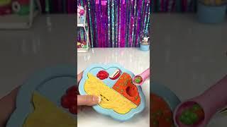 Magic food plate! #magicfood #cute #dollfood #asmr #asmrsounds #playfood