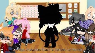 Piggy Characters React To Cartoon Cat Memes (Cuz Why Not-)Cringe Warning QwQ