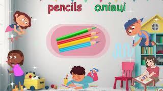  Дитячий Світ  Kid's World Вчимо Українську.Easy English | Little Ukrainian Speakers